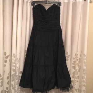 BCBGMAXAZRIA Bustier Strapless Ruched Sz 8